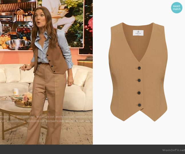 Babaton Deniro Vest worn by Drew Barrymore on The Drew Barrymore Show