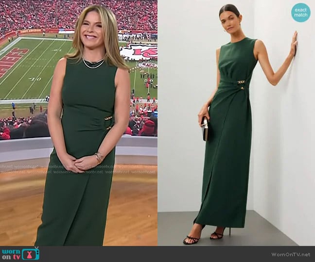 Shoshanna Dani Dress worn by Jenna Bush Hager on Today