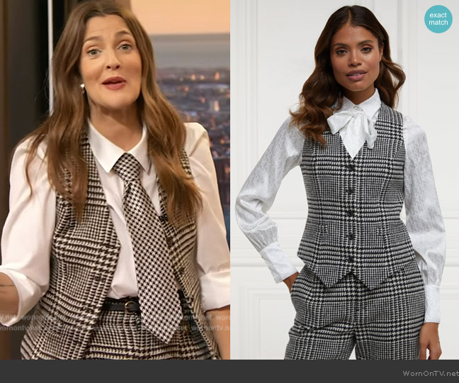 Holland Cooper Hampton Waistcoat worn by Drew Barrymore on The Drew Barrymore Show