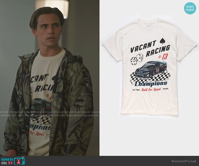 Pretty Vacant Champions Tee worn by Robby Keene (Tanner Buchanan) on Cobra Kai