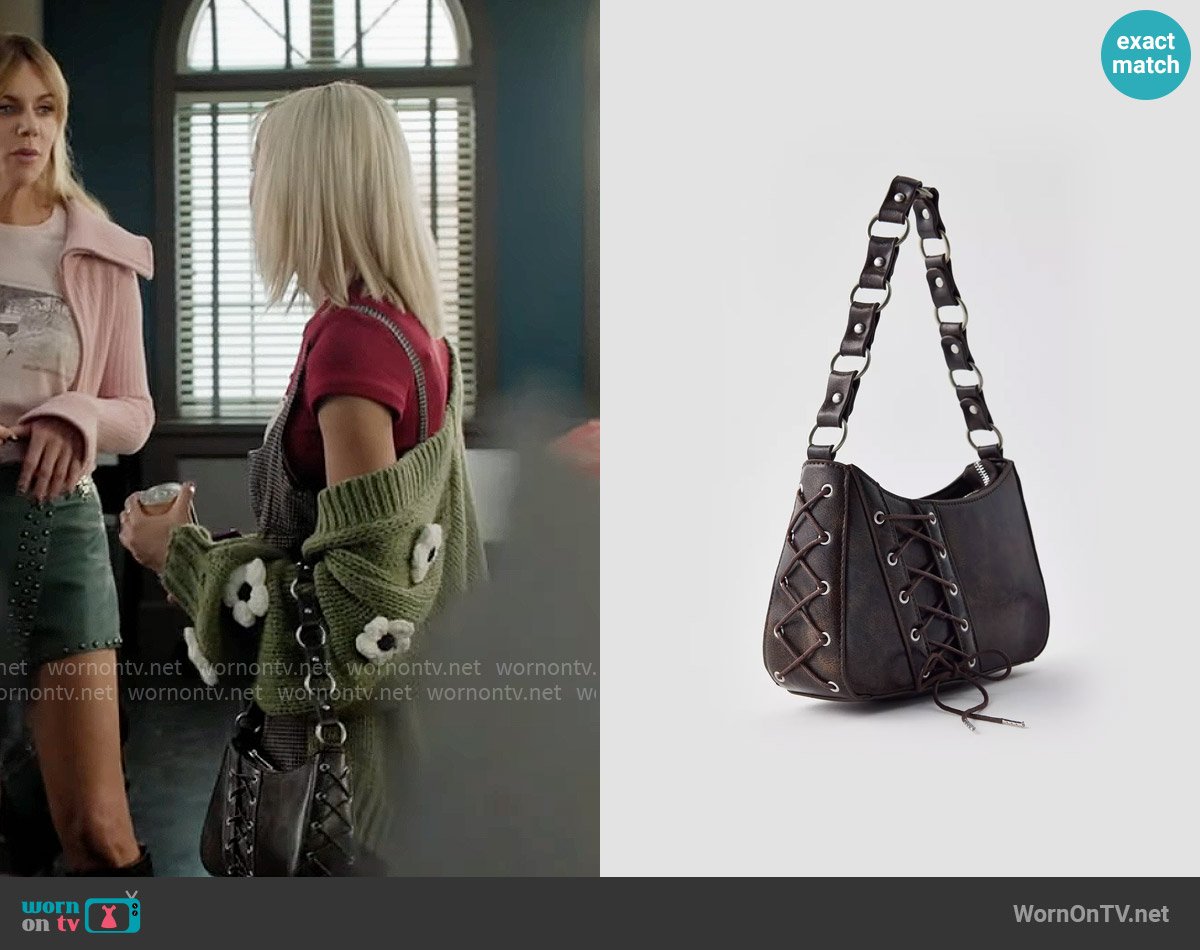 Silence + Noise at Urban Outfitters Kez Boho Laced Bag worn by Ava (Amirah J) on High Potential