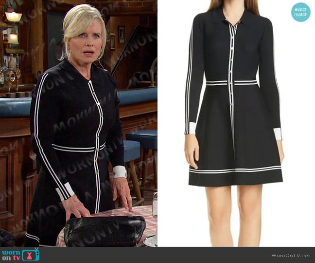 Ted Baker Sofiyya Dress worn by Kayla Brady (Mary Beth Evans) on Days of our Lives