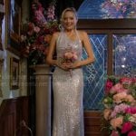 Abby’s wedding dress on The Young and the Restless