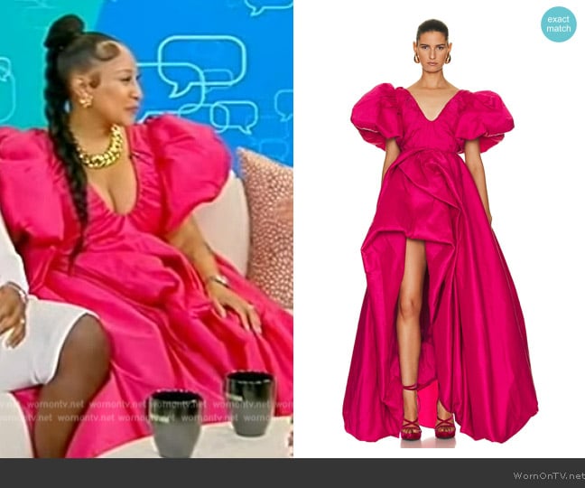 Aje Manifestation Gown worn by Nova Styles on Tamron Hall Show