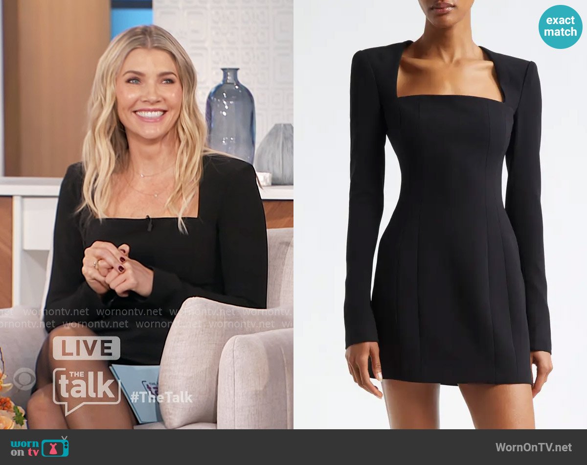 A.L.C. Ella Dress worn by Amanda Kloots on The Talk