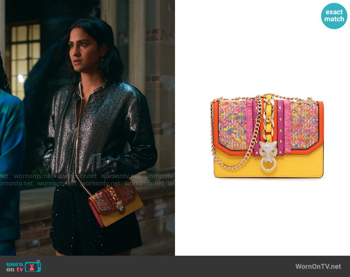 Aldo Rheana Crossbody Bag worn by Bela Malhotra (Amrit Kaur) on The Sex Lives of College Girls