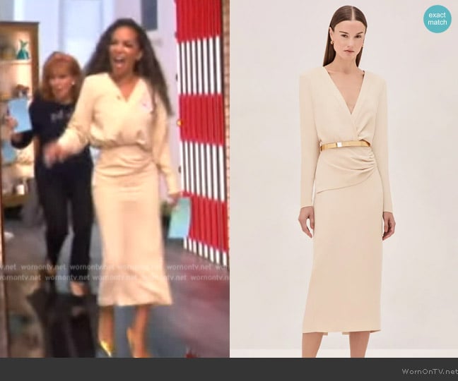 Alexis Fraser Dress worn by Sunny Hostin on The View