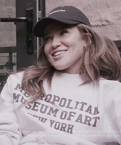 Brynn's Museum of Art sweatshirt on The Real Housewives of New York City