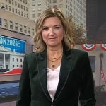 Christine's green velvet blazer on Today