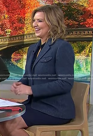 Christine’s blue blazer on Today