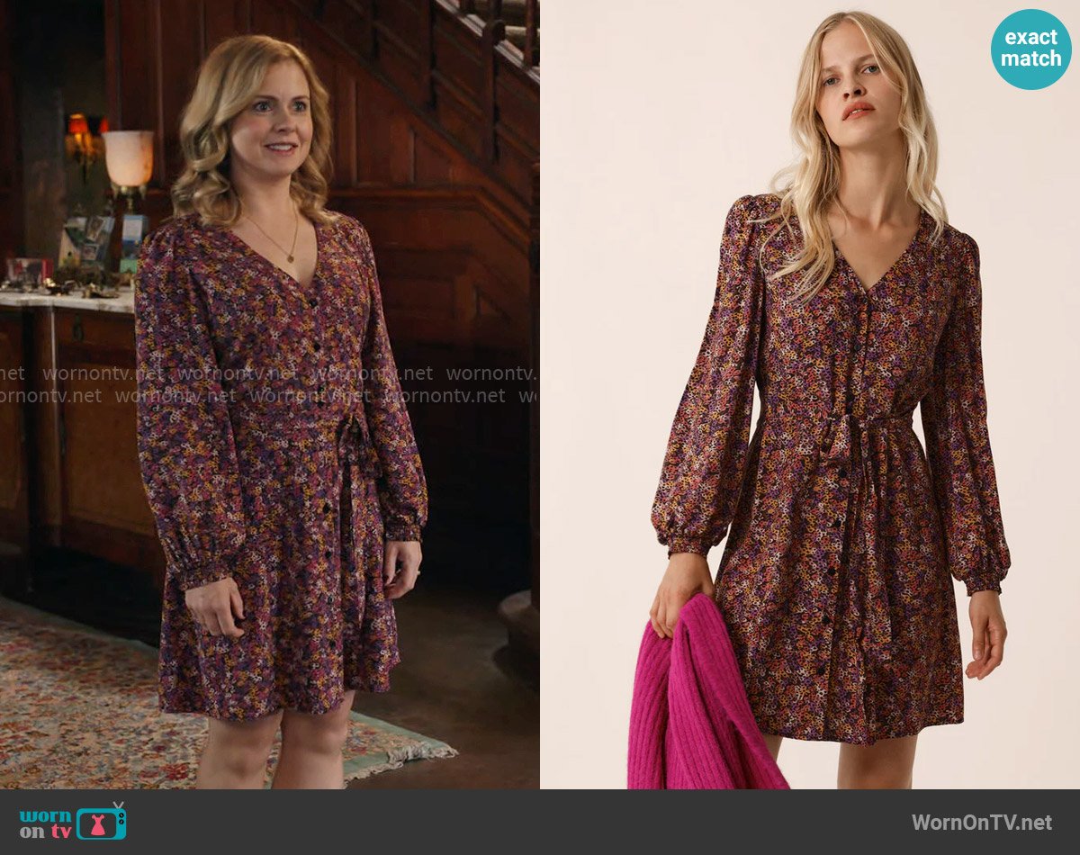 Sam’s floral dress on Ghosts