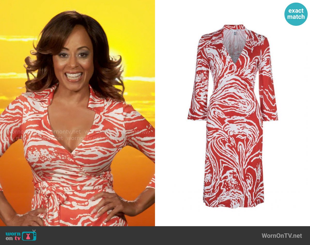 Diane von Furstenberg Vintage Justin Dress worn by Ivy Reed (Essence Atkins) on Poppas House