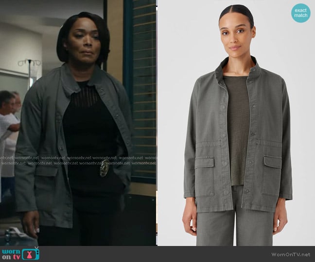 Athena’s grey jacket on 9-1-1