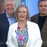 Eve Plumb’s floral print blouse on Today