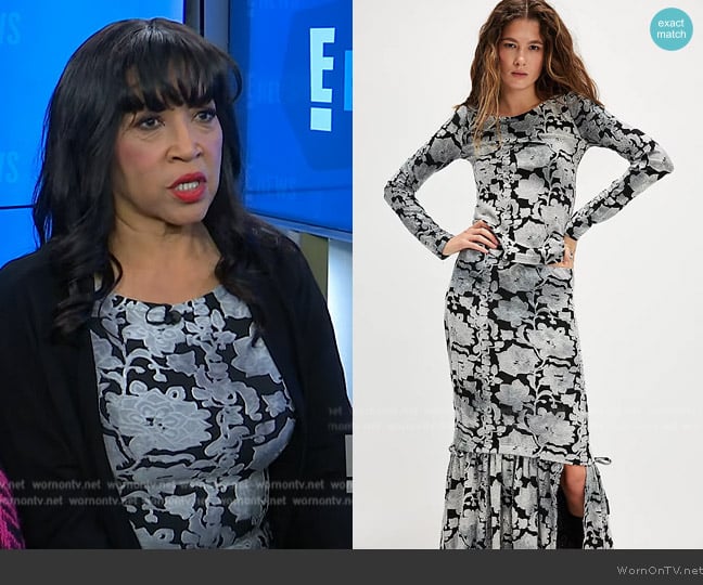 Free People Wrenli Set worn by Jackee Harry on E! News