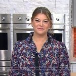 Gail Simmons’ floral blouse on Today