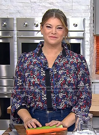 Gail Simmons’ floral blouse on Today