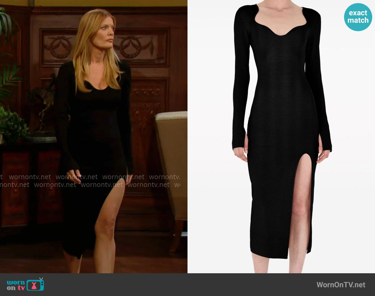 Galvan Kaia Dress worn by Phyllis Summers (Michelle Stafford) on The Young and the Restless