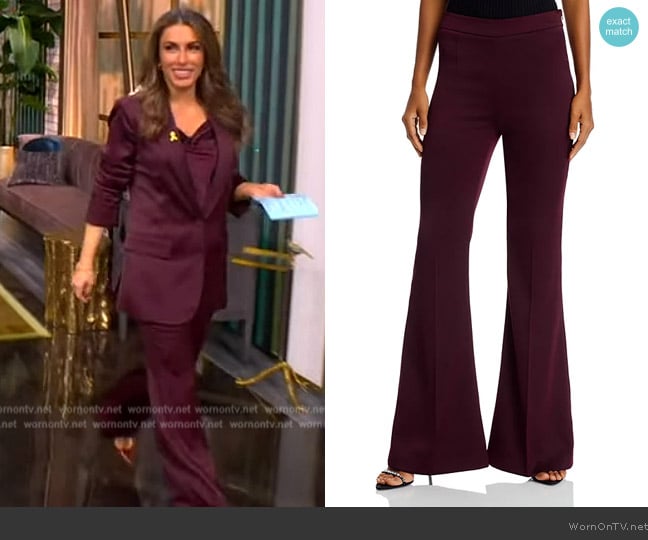 Generation Love Wesley Flared Pants worn by Alyssa Farah Griffin on The View