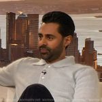 Hasan Minhaj’s light blue sweater on The Drew Barrymore Show