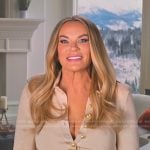 Heather’s beige confessional top on The Real Housewives of Salt Lake City