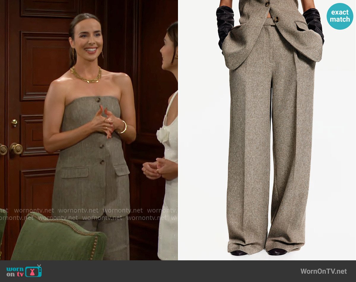 H&M Dress Pants worn by Ivy Forrester (Ashleigh Brewer) on The Bold and the Beautiful