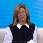 Hoda’s layered top and jeans on Today