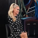 Jenny McCarthy’s polka dot mini dress on E! News