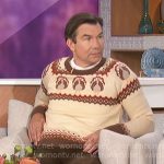 Jerry’s turkey sweater on The Talk