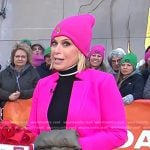 Jill’s pink coat on Today