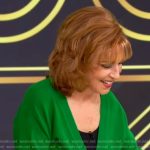 Joy’s green cardigan on The View