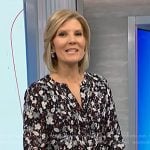 Kate’s floral blouse on NBC News Daily