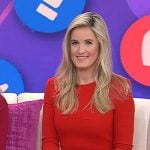 Kelsey Murphy’s red sheath dress on Today