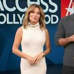 Kit’s sleeveless turtleneck dress on Access Hollywood