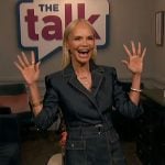 Kristin Chenoweth’s denim dress on The Talk