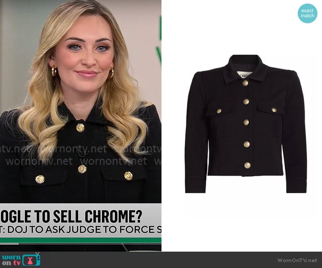 L'Agence Kumi Jacket worn by Kelly O'Grady on CBS Mornings