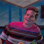 Leo’s multicolor striped sweater on Days of our Lives