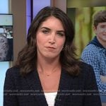 Liz Kreutz’s navy tweed blazer on Today