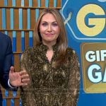 Lori’s printed mini dress on Good Morning America