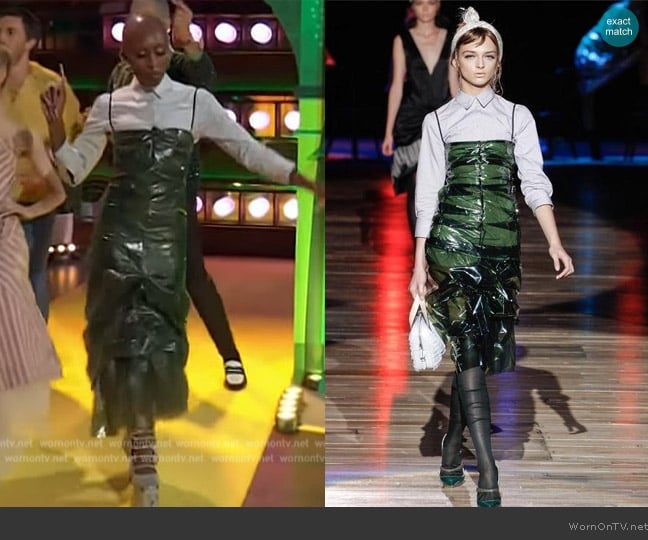 Marc Jacobs 2012 Spring Collection worn by Cynthia Erivo on The Kelly Clarkson Show