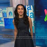 Morgan’s belted denim dress on NBC News Daily