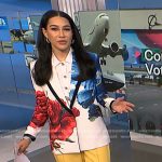 Morgan’s white floral blazer and yellow flare pants on NBC News Daily