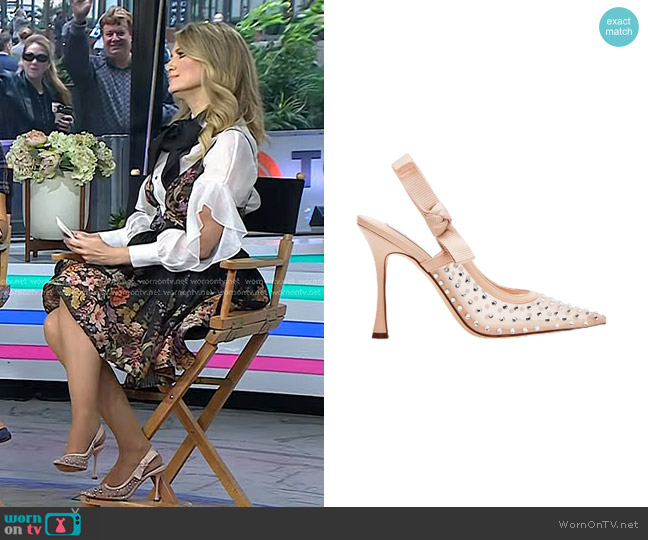 Steve Madden Bri Pump in Tan worn by Nikki Novak on Today