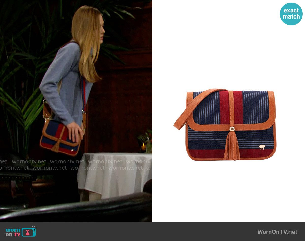 Olori Tola Maiden Shoulder Bag worn by Claire Grace (Hayley Erin) on The Young and the Restless