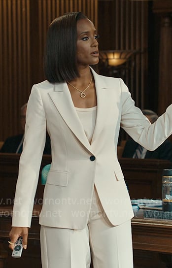 Olympia's white suit on Matlock