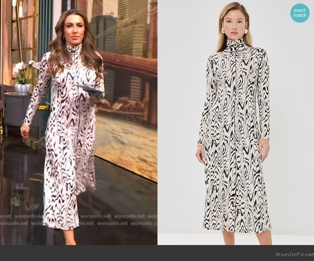 Proenza Schouler Marion Dress worn by Alyssa Farah Griffin on The View