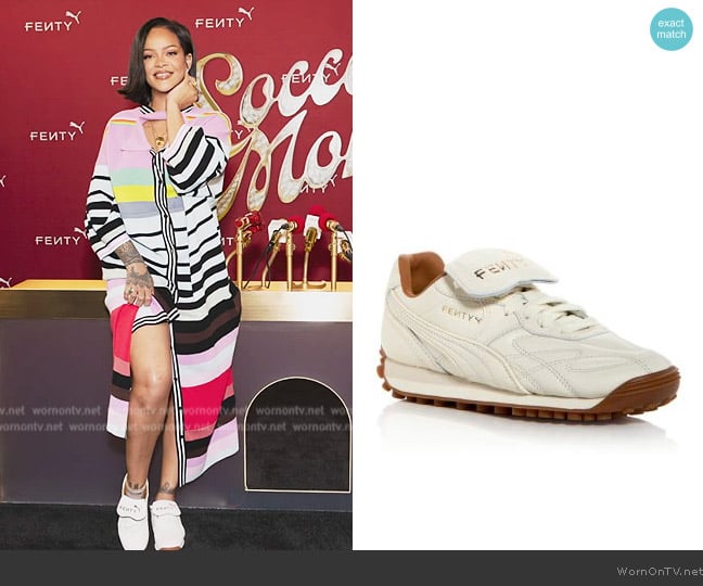 Puma x Fenty Avanti Low Top Sneakers worn by Rihanna on E! News