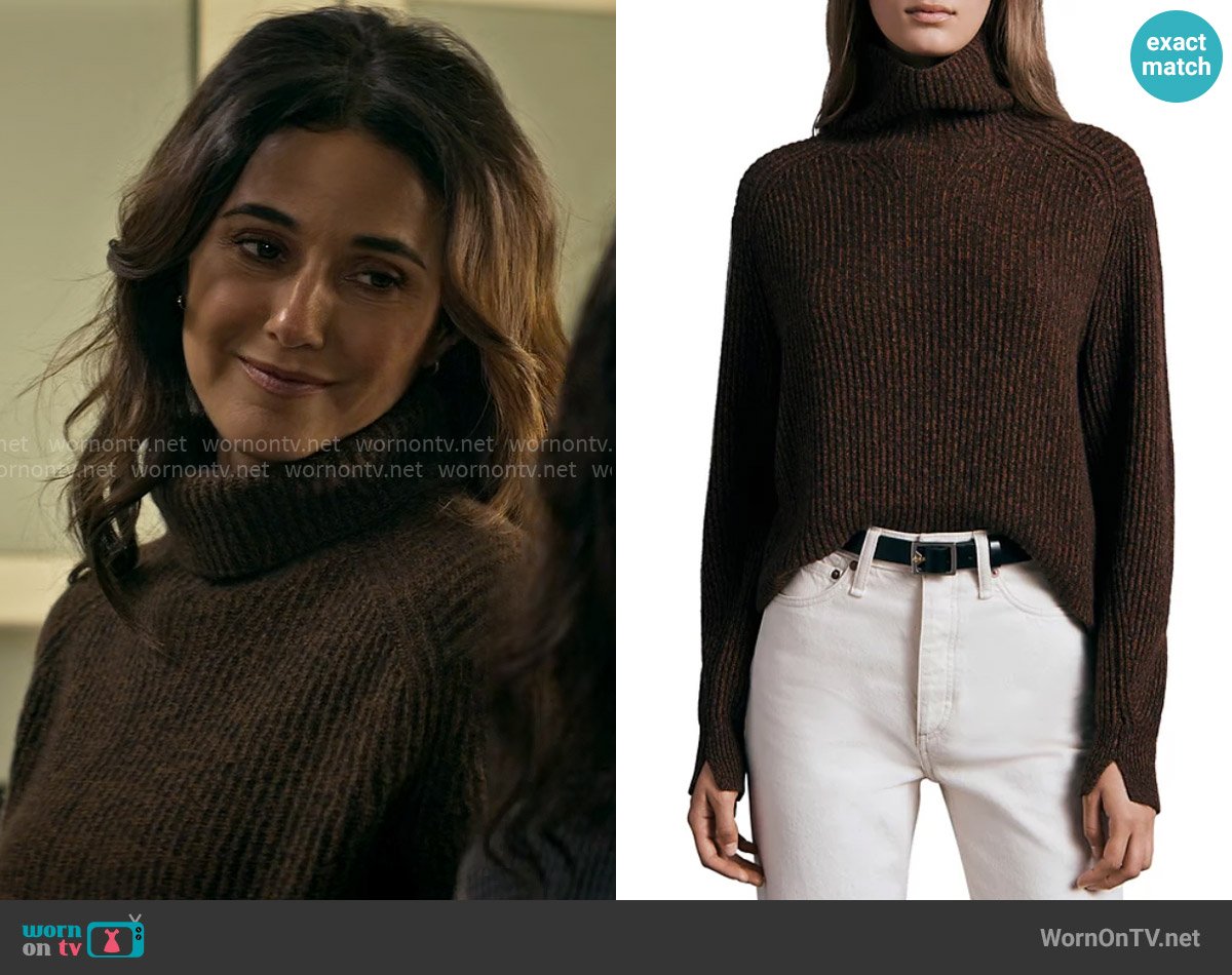 Rag and Bone Pierce Sweater worn by Lana Lang Cushing (Emmanuelle Chriqui) on Superman and Lois