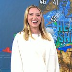 Scarlett Johansson’s white oversized blazer on Today