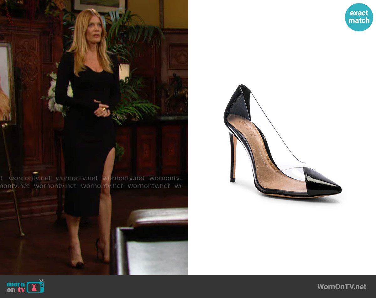 Schutz Cendi Pumps worn by Phyllis Summers (Michelle Stafford) on The Young and the Restless